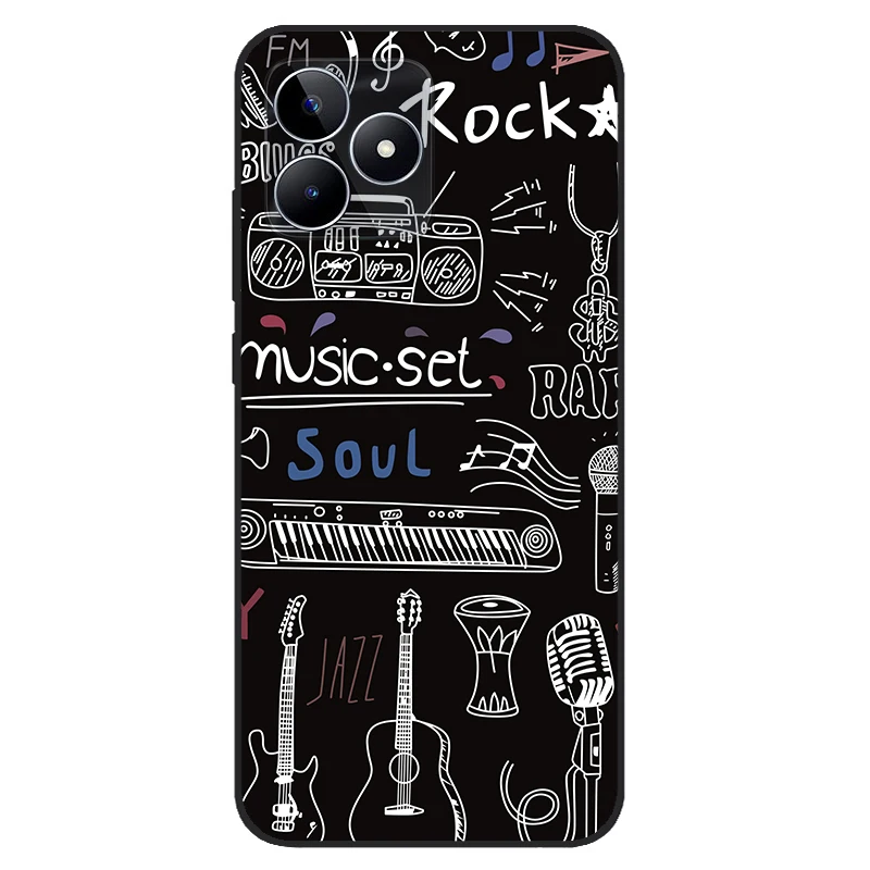 Soft TPU Silicone Protective Back Cover - Fashionable Phone Case