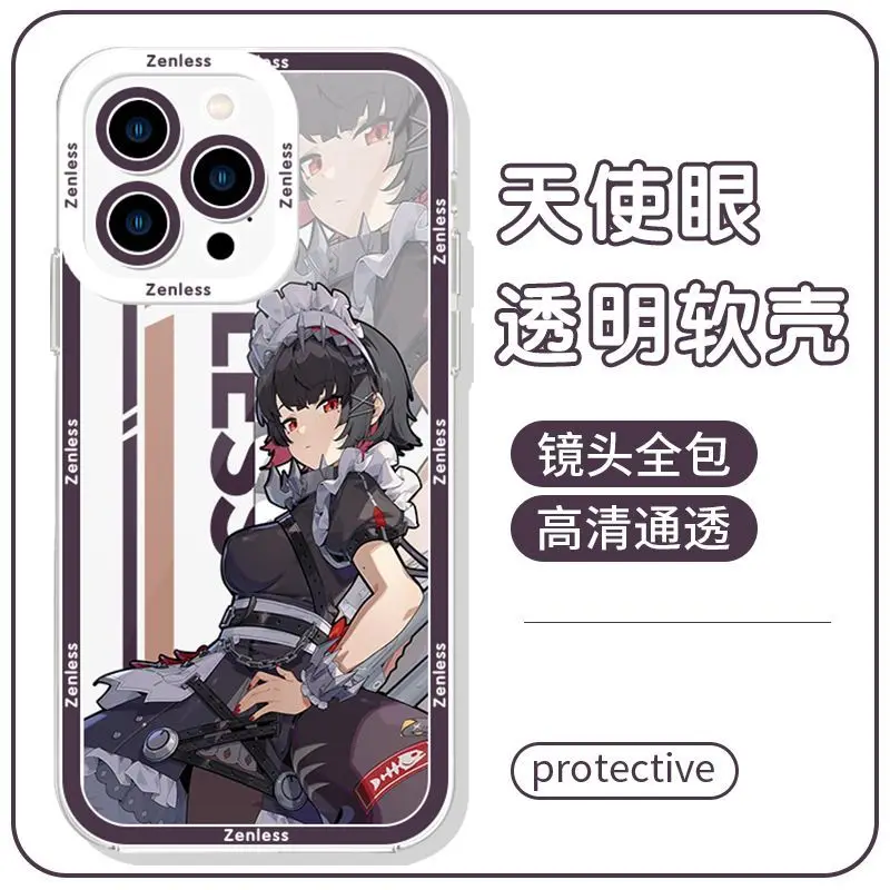 Zenless Zone Zero Clear Soft Phone Case Cover