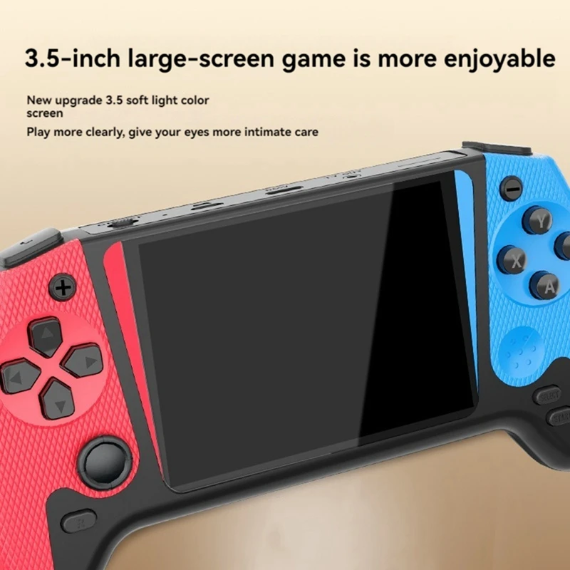 A04F-Handheld Video Game Console 500 In 1 3.5Inch Retro Arcade Childhood Nostalgia Game Console For Kids Children
