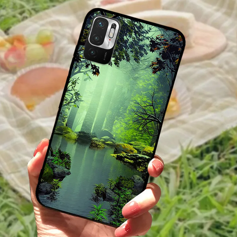 Marble Silicone Soft TPU Back Cover - Full Protective Case in Stylish Design