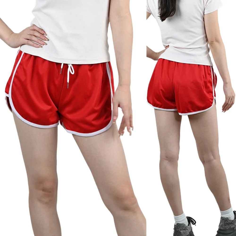 Women Elastic Shorts Summer Famale Casual Bottoms Girl Ladies Fitness Joggers Sports Running Breathable Plus Size Short Pants 5