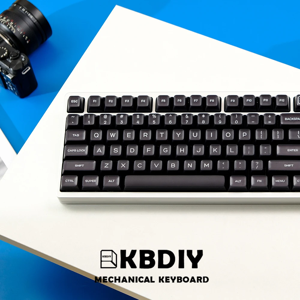 KBDiy-Keycap translúcido PYGA para teclado mecânico, SA