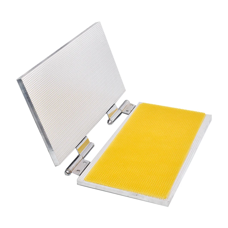 Full Aluminum Beewaxs Foundation Sheet Mold Beeswax Embossing Mold Machine Printer  Cell Size 5.3mm or 4.9mm Optional