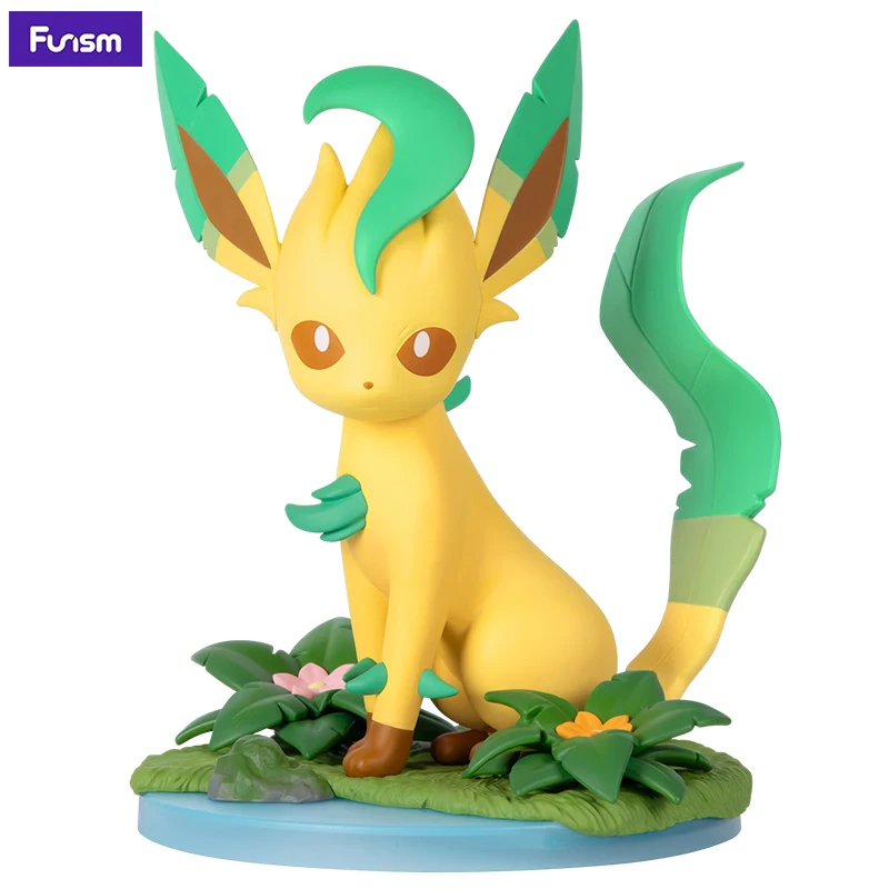 modele-de-figurine-d'anime-de-taille-moyenne-pokemon-leafeon-funism-prime-original-super-ornement-belle-collection-jouets-cadeaux-18cm