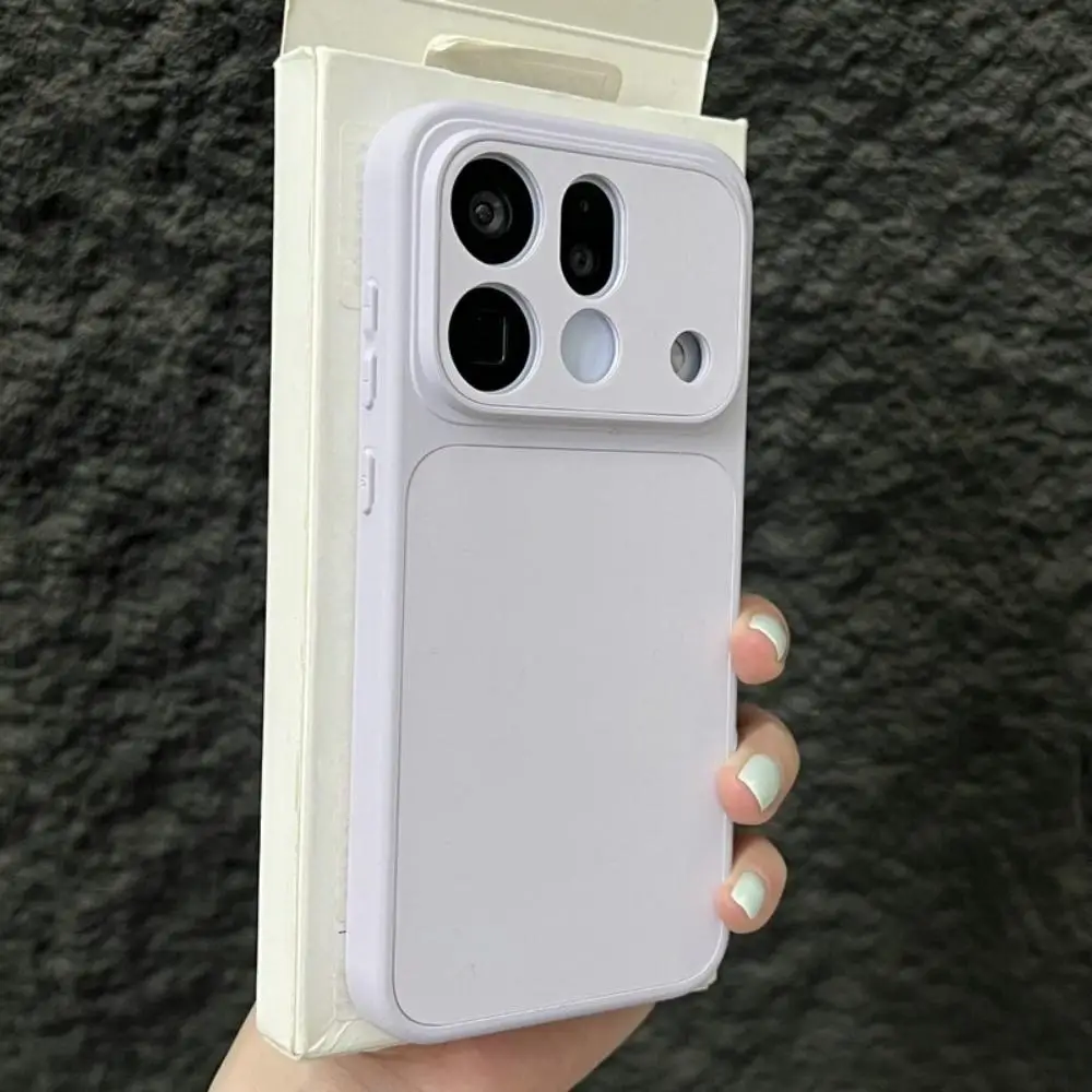 Premium Liquid Silicone Frosted Phone Case with Shockproof Non-Slip Soft Bumper