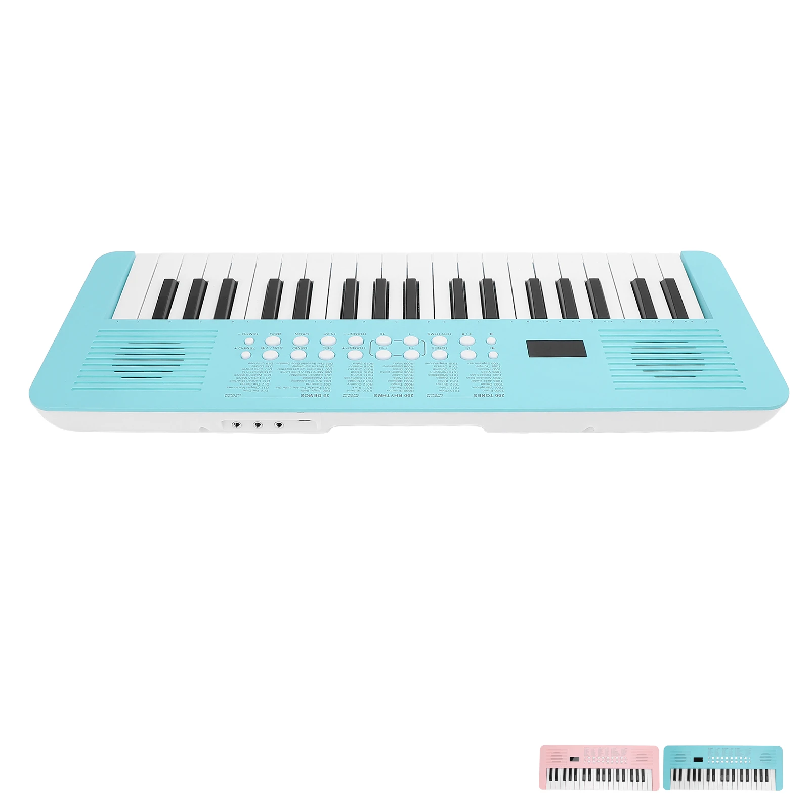 37 Key Electronic Keyboard 200 Tones 200 Rhythms 35 Demos Multi Functional Digital Piano Keyboard Instrument Mic