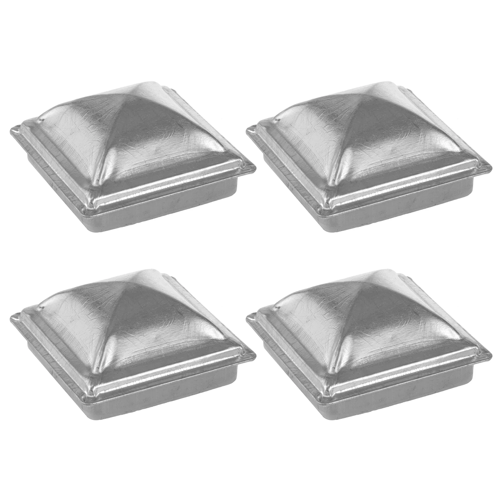 

4 Pcs Guardrail Column Cap Railing Decor Baloonies Post Accessory
