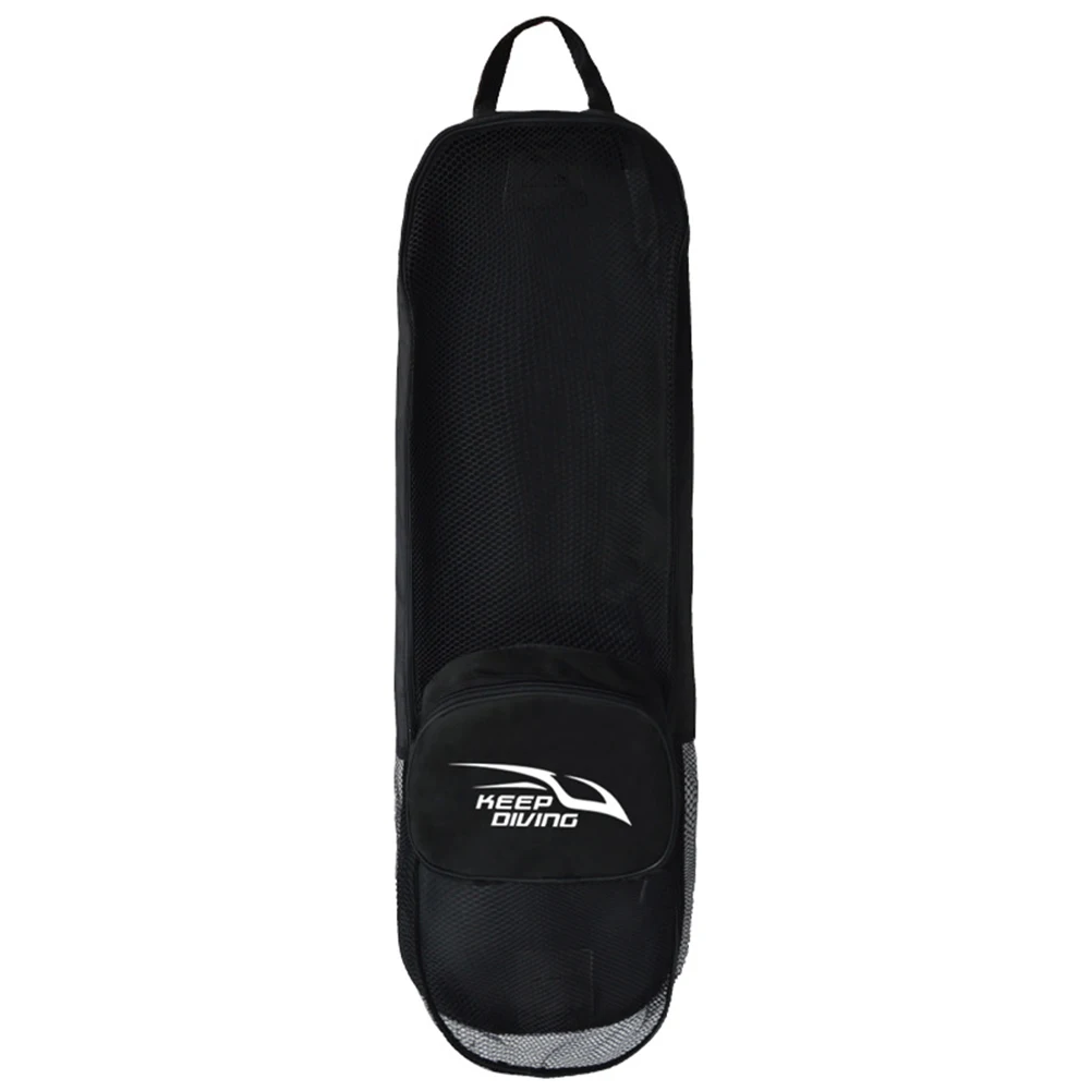 Portable Diving Bag With Pocket Adjustable Waterproof Two-way Zipper Storage Bag Backpack