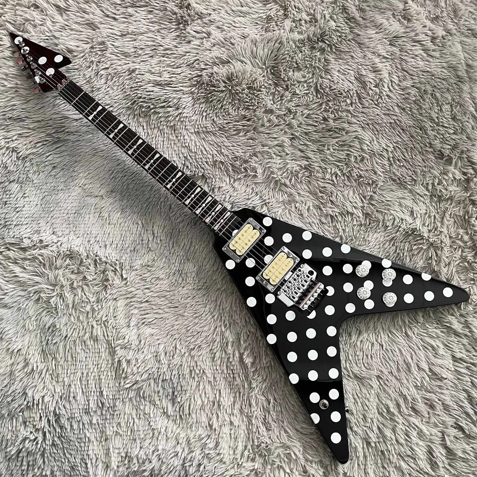 High Quality Custom Randy Rhoads Flying V Electric Guitar