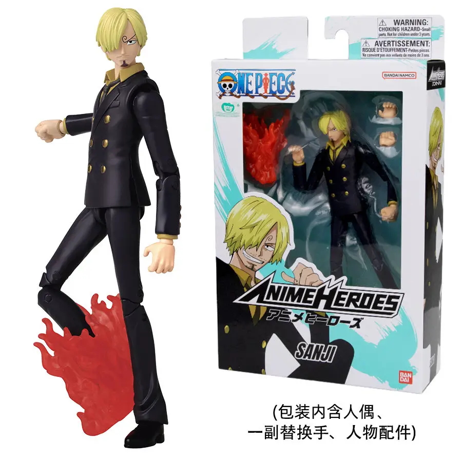 thumbnail image 1 of Bandai Pirate And Sailing King Mobile Doll Series Luffy Zoroas Mountain Smart Hand Modelo de juguete Anime Juguete periférico Modelo de regalo, 1 of 5