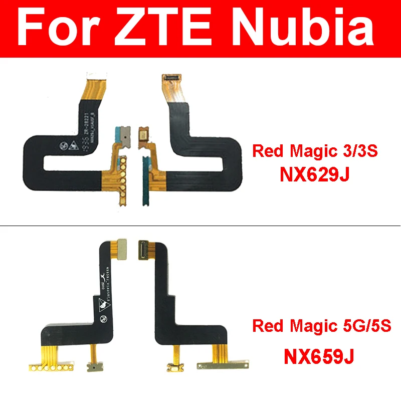 

Charging Dock FPC Microphone Flex Cable For ZTE Nubia Red Magic 3 3S NX629J 5S 5G NX659J Charger Jack Microphone Connect Ribbon