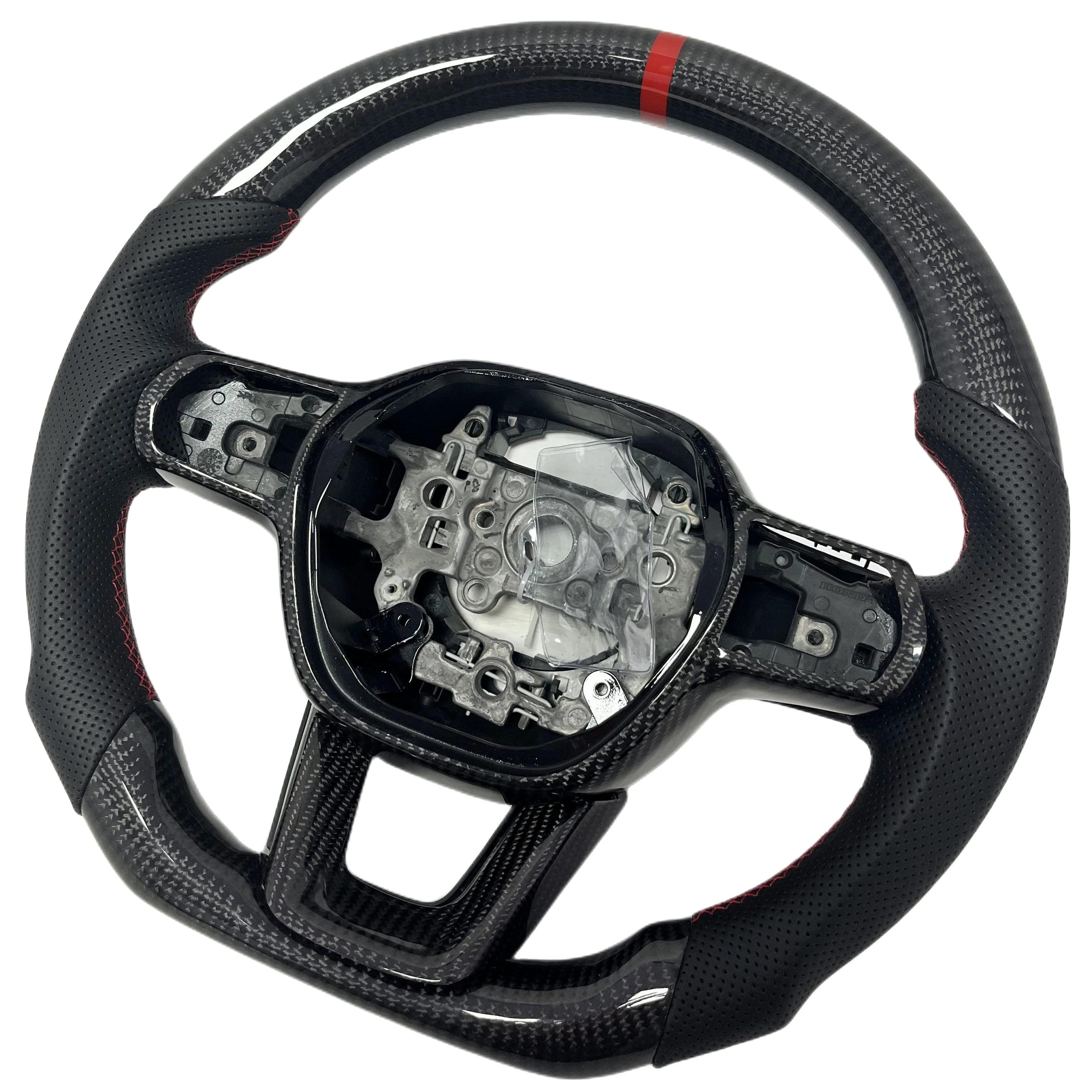 

Custom Made Special design For Honda 11th Civic Carbon Fiber Steering wheel