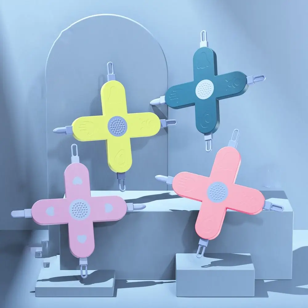 

4-in-1 Nose Scoop Portable PP Cross Shaped Ear Scoop Safe Nail Cleaning Tool Infant