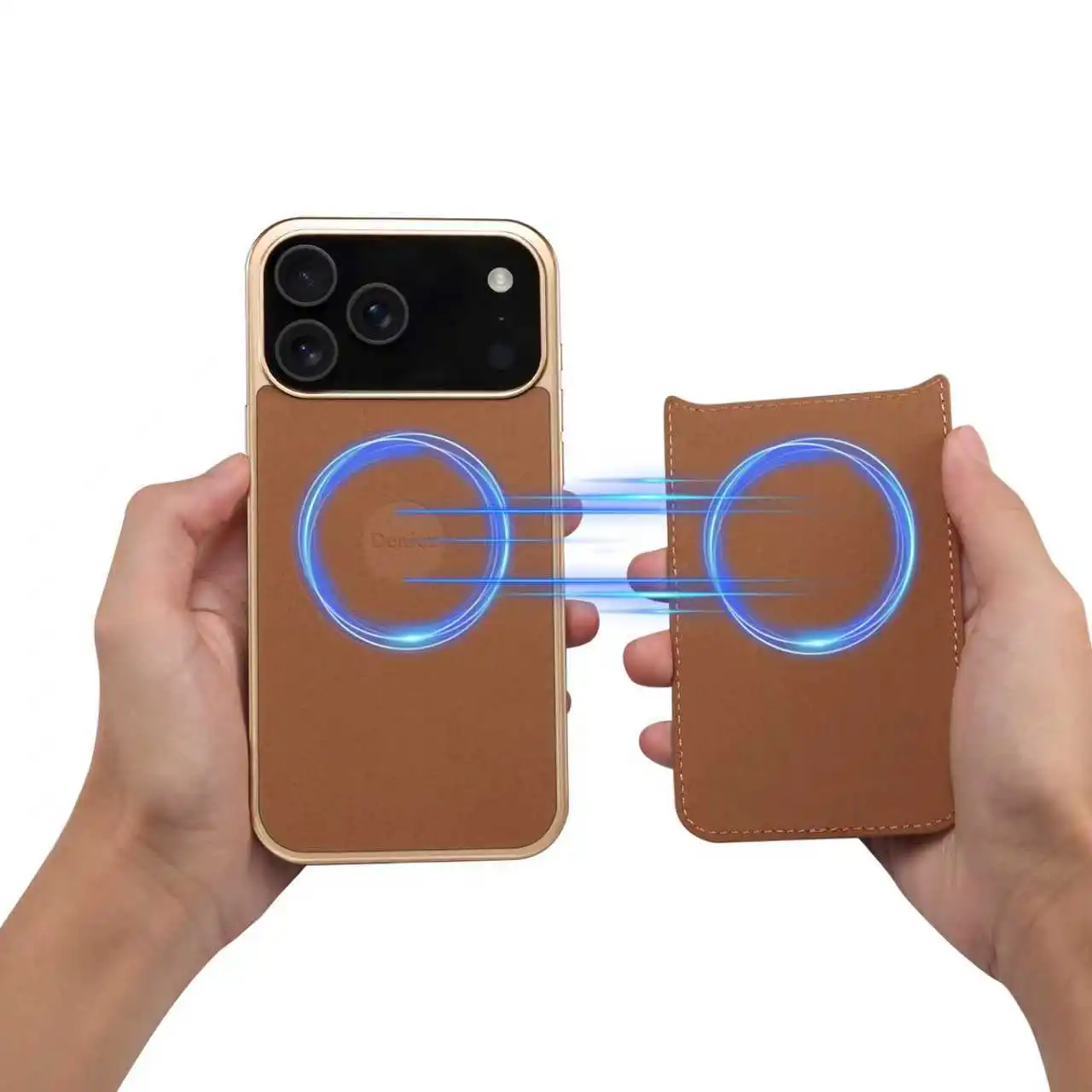 iPhone ProMax Electroplated Drop-Proof Wireless Charging Phone Case