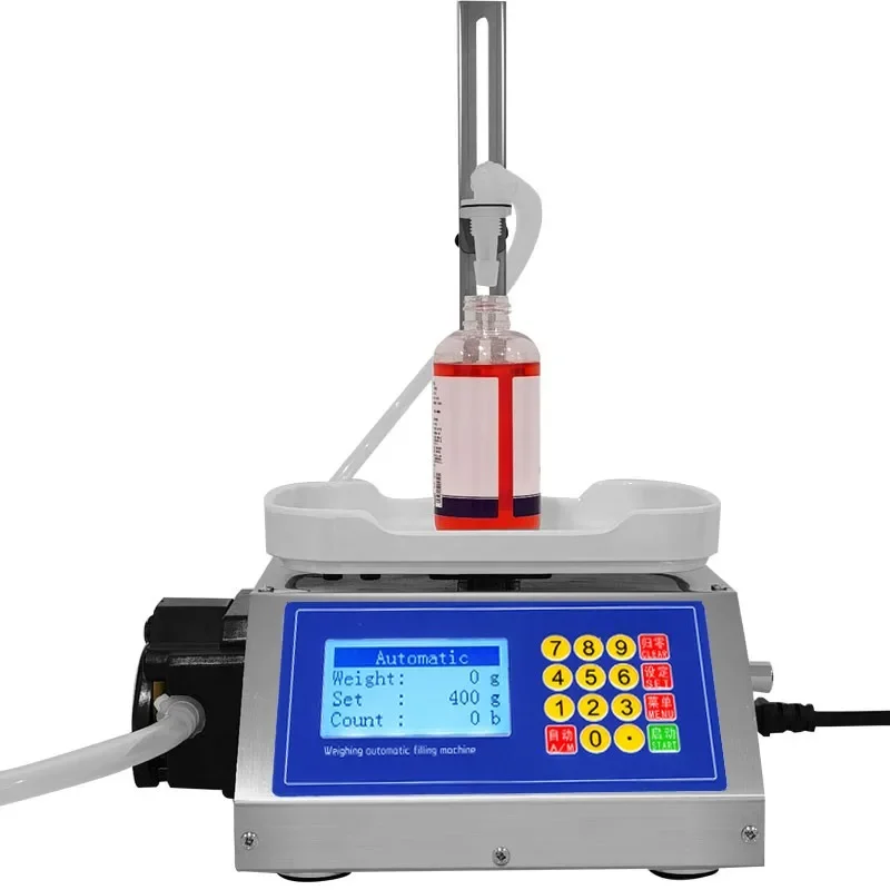CSY3500 Peristaltic Pump Filling Machine Perfume Filler Automatic 3500ml/m Liquid Paste Essential Oil Nail Polish Olive Chemical