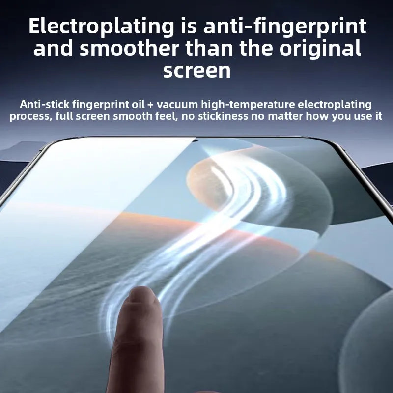 Premium HD Screen Protector Film with Auto Dust Removal Kit - 2 Pack