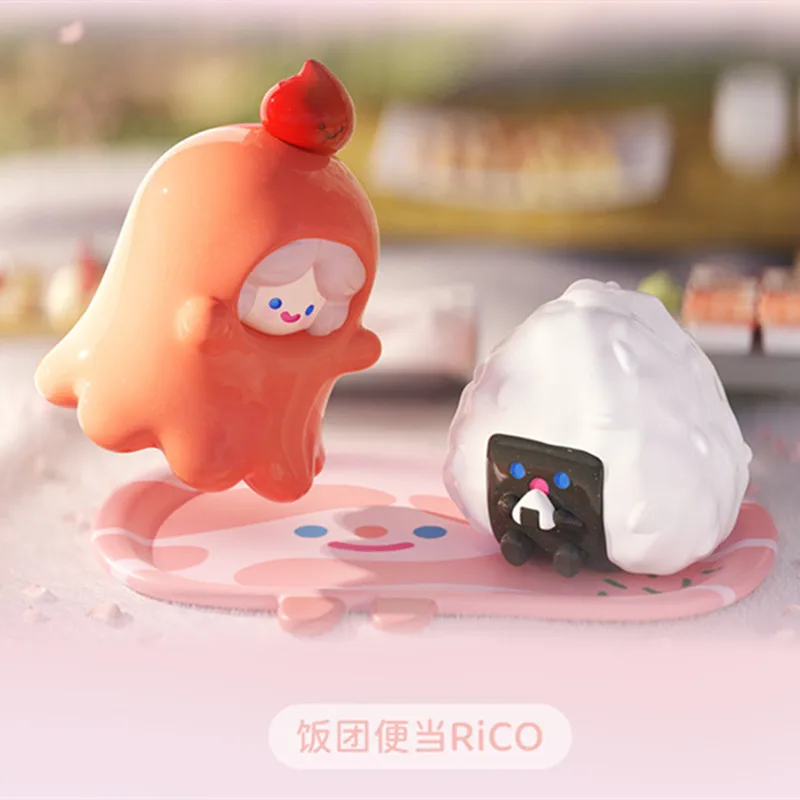 thumbnail image 1 of F.UN RiCO Happy Picnic Together Series Blind Box, Spring Go, figuras de acción Kawaii, caja misteriosa, modelo lindo, regalo de cumpleaños, 1 of 5