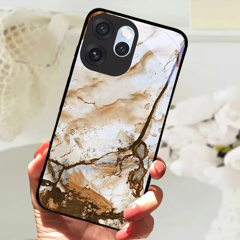 Tempered Glass Phone Case with Full Camera Protection