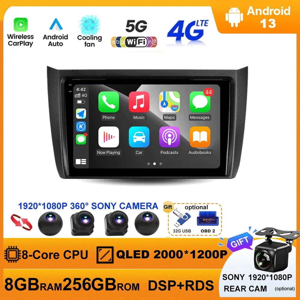 

Android 13 For Lifan 620EV 650EV 2015 - 2019 Car Radio Multimedia Video Player Navigation Stereo GPS DSP TB No 2din 2 Din DVD