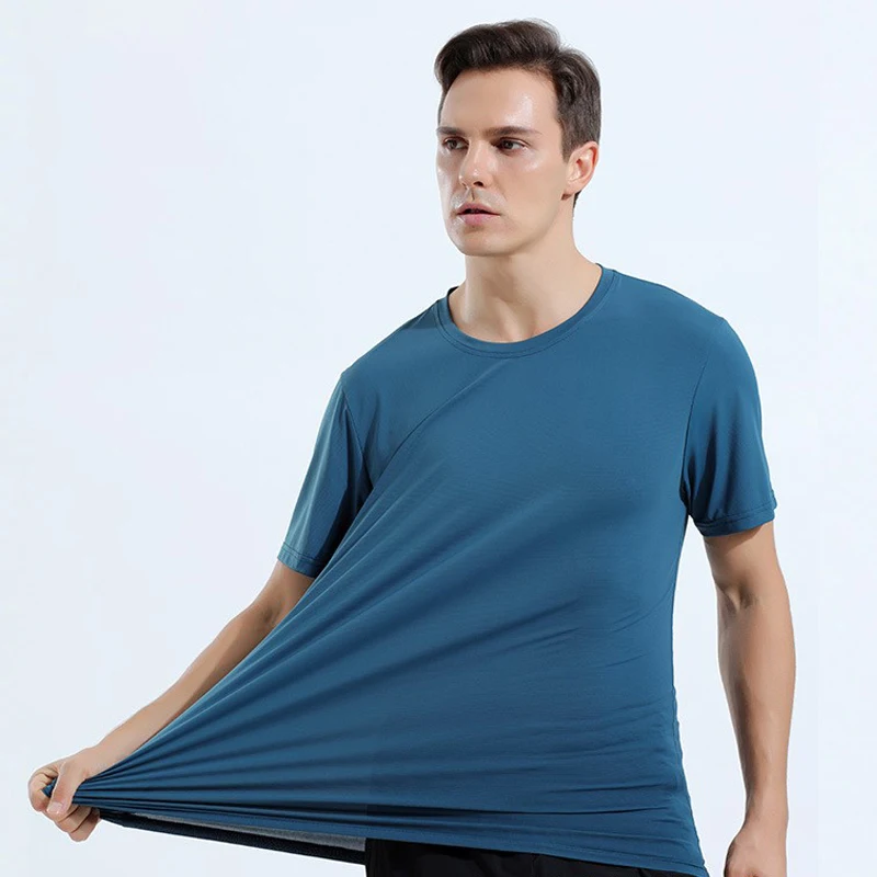 قمصان رياضية مضغوطة سريعة الجفاف للرجال ، قمصان رك...