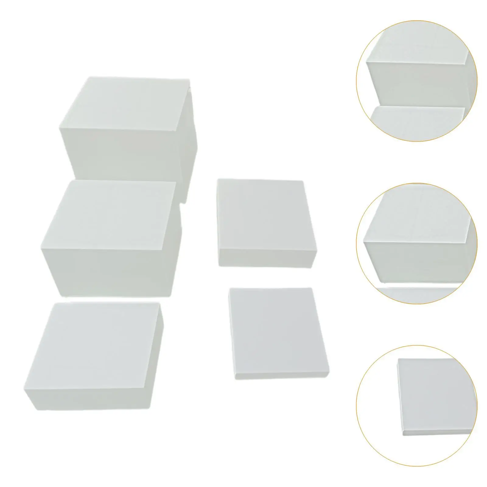 5x Buffet Riser Food Risers for Buffet Table for Food Cupcake Small Figurine