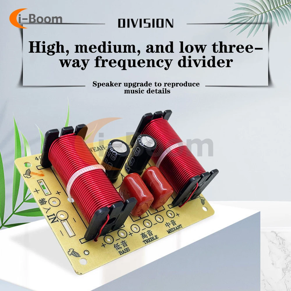

80 / 150W 3 / 2 Way Crossover High School Bass Independent Crossover Home Speakers Filter Home Theater Audio Upgrade Subwoofer