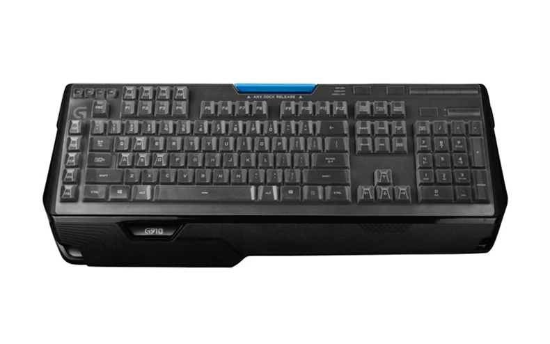 Pellicola Protettiva Per Tastiera In Silicone Trasparente Trasparente Per Tastiera Da Gioco Logitech G910 Orion