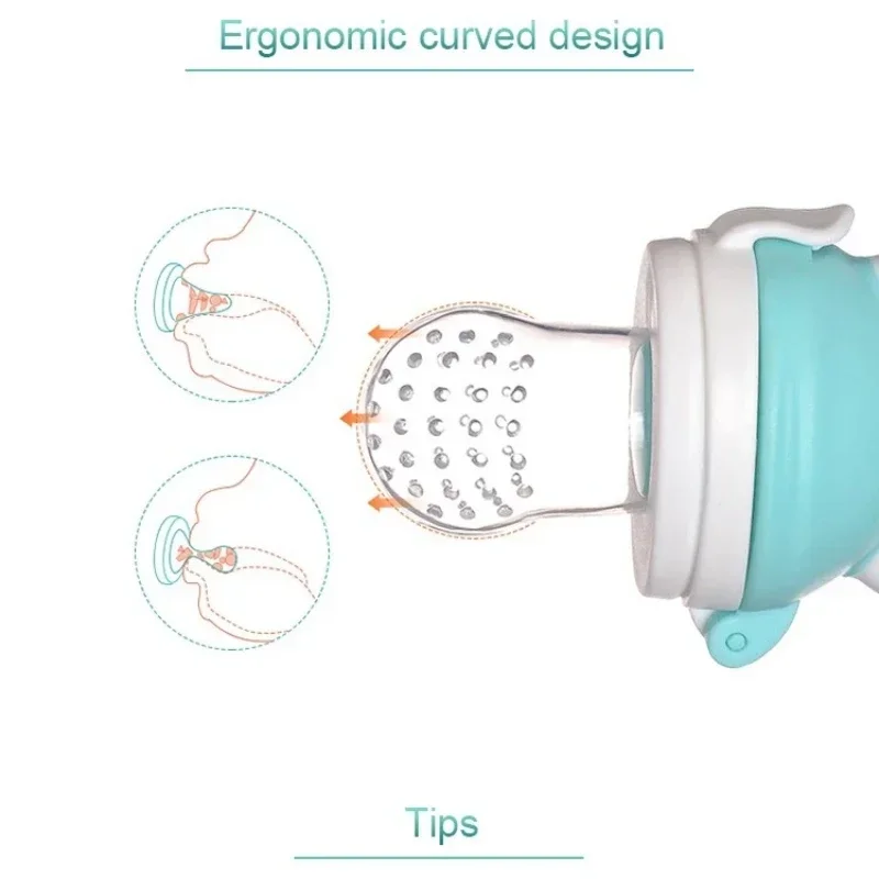 Silicone Fresh Food Nipple Baby Feeder Kids Fruit Nipples Feeding Safe Infant Supplies Nipple soother Bottles