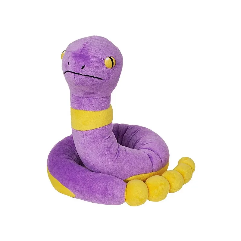 Original Genuine Pok&eacute;mon Snivy Ekans Serperior Game Anime Figure Plush Toys Collection Festival Gifts