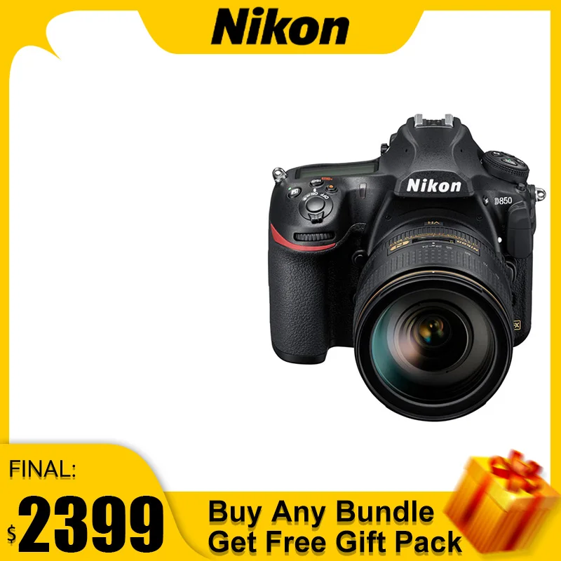Nikon D850 Dslr Digital Camera Professional Portrait Video Shooting