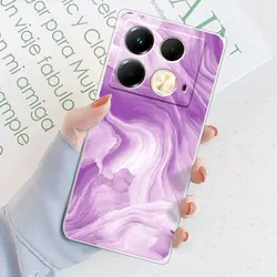 Clear Soft Silicone Phone Case Back Cover - Enhanced Protection  Coque for InfinixNote40ProPlus (TM2076)