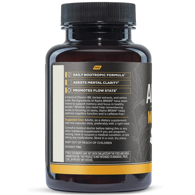 Puzzle brain supplement caffeine free concentration brain boosting memory Nootropics supplement