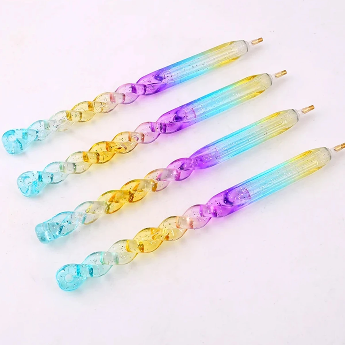 1pc Diamond Painting Point Drill Pen Tool 5D DIY Diamond Embroidery Cross Stitch Colorful Rhinestone Point pen Tools Gift 4
