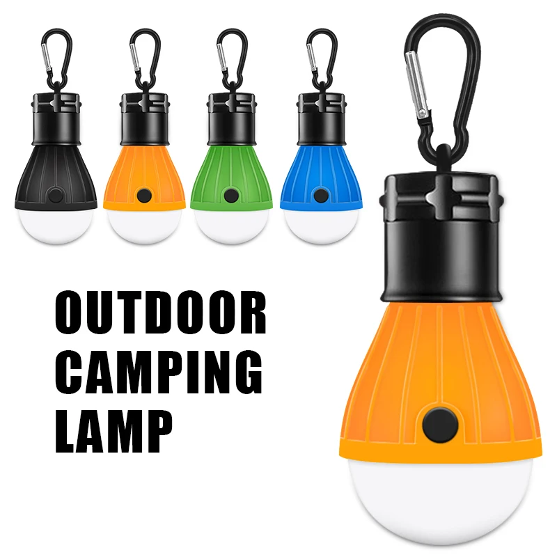 

2PCS Portable Tent Light Mini LED Emergency Battery Lights For Hiking Backpacking Fishing BBQ Outdoor Light Camping Equipment