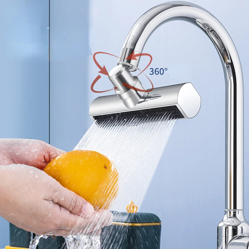

3 Modes Waterfall Kitchen Faucet Extender Sprayer Head Filter Diffuser Water Saving Nozzle Faucet Connector Mixers Tap Accessory