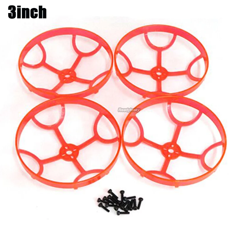 Anneau de protection hélice HSKRC-B 3 pouces posé sur une surface, montrant sa forme circulaire.