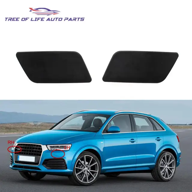 Copri-Lavafari Per Audi Q3 2012-2015 - Tappo Paraurti Anteriore Sinistro E Destro