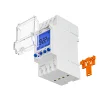2 Channels Big LCD Display Programmable 24hrs Time Clock with Two Relay Independent Outputs 5