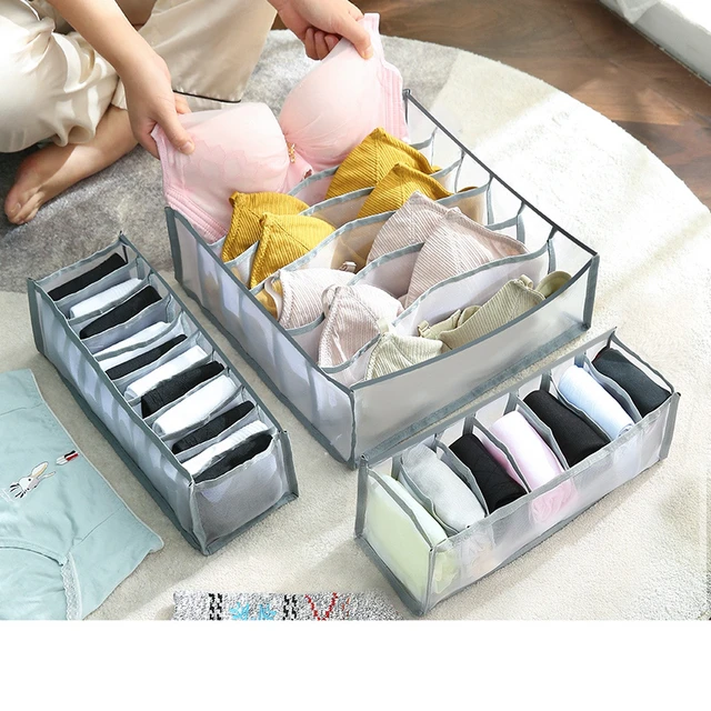 2pcs Cassetto Organizer per Biancheria Intima, Scatola di immagazzinag –