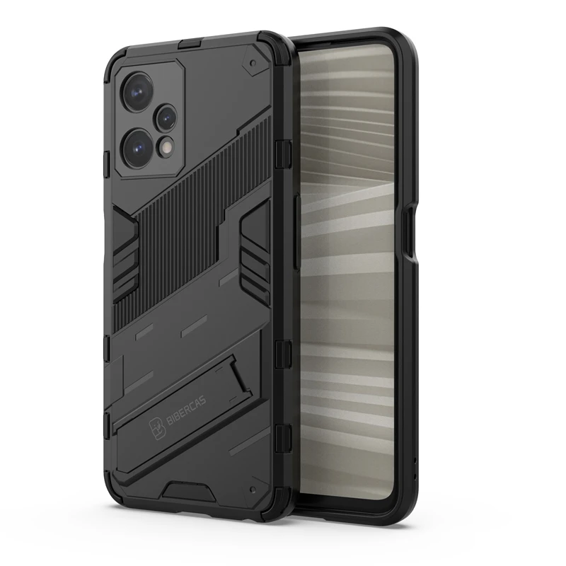 Enhanced Dual-Layer Armor Phone Holder Case with Anti-Knock Protection
