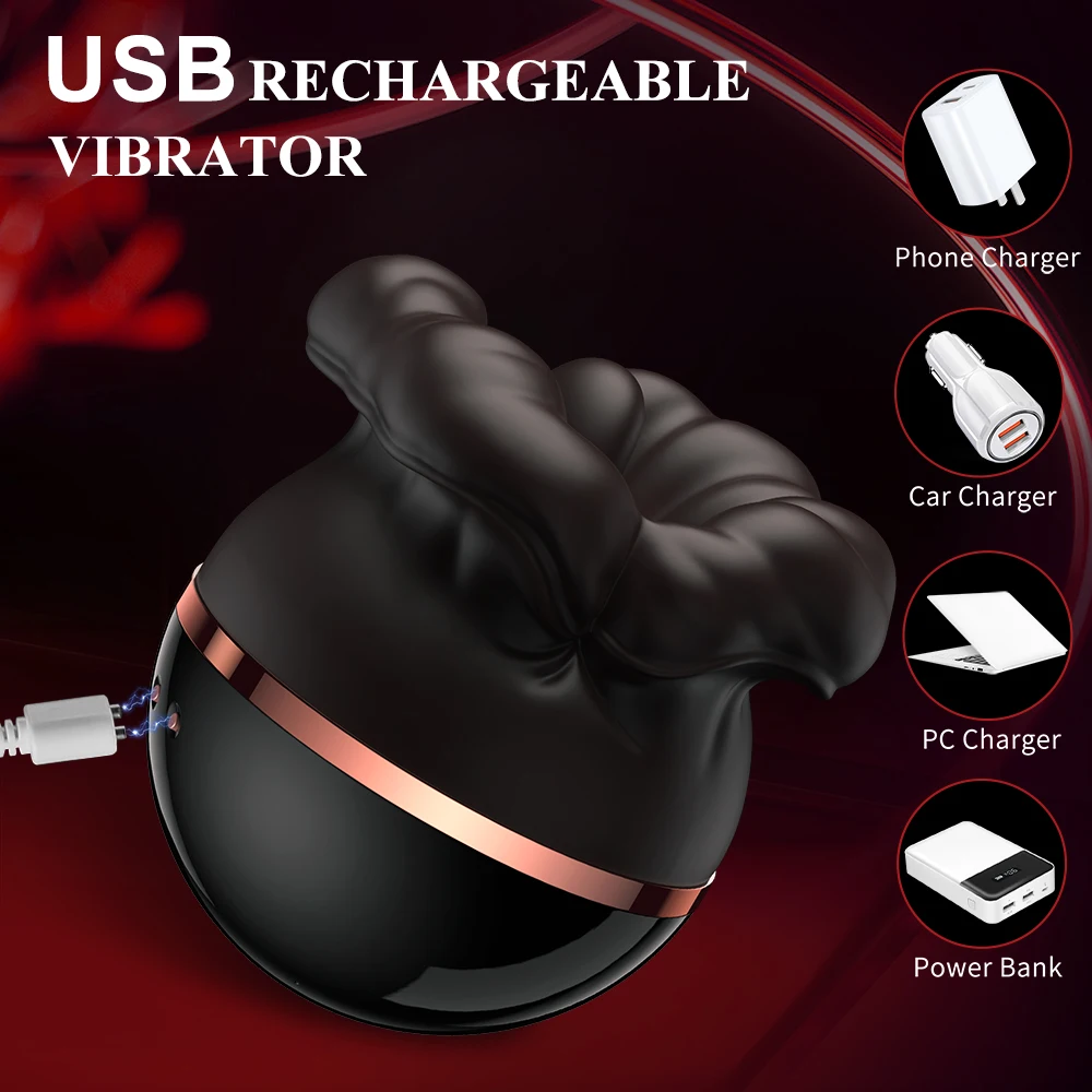 AAV Female Clitoris Stimulator Rose Toy Tongue Licking Nipple Sucking Vibrator Intimate Goods Sex Toys For Women_voghion.com