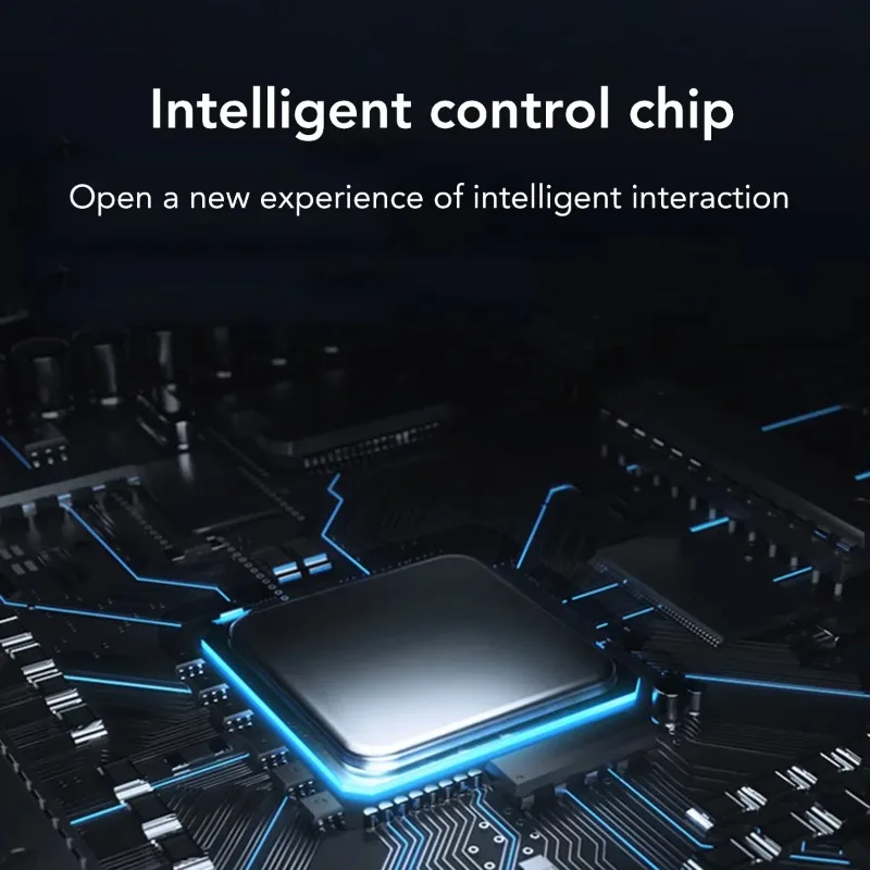 Mini Full Body Electric Home Massage Handheld Fascia Gun W/ 4 Head Gripable Handle USB Charge for Body Fitness Muscle Relaxation