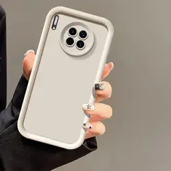 Premium Soft Cover Protection Case for Huawei Y9a - Anti-Drop, Camera Shield (Tyjt white)