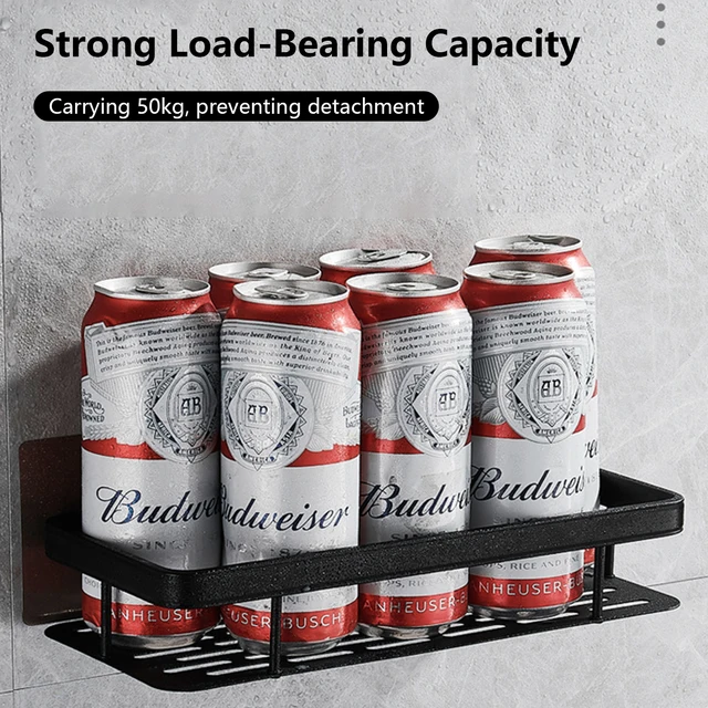 ชั้นเก็บของในห้องน้ําสแตนเลส Anti Rust Storage ชั้นวางฝักบัวดูดถ้วยชั้นเก็บเครื่องใช้ในครัวเรือน 3