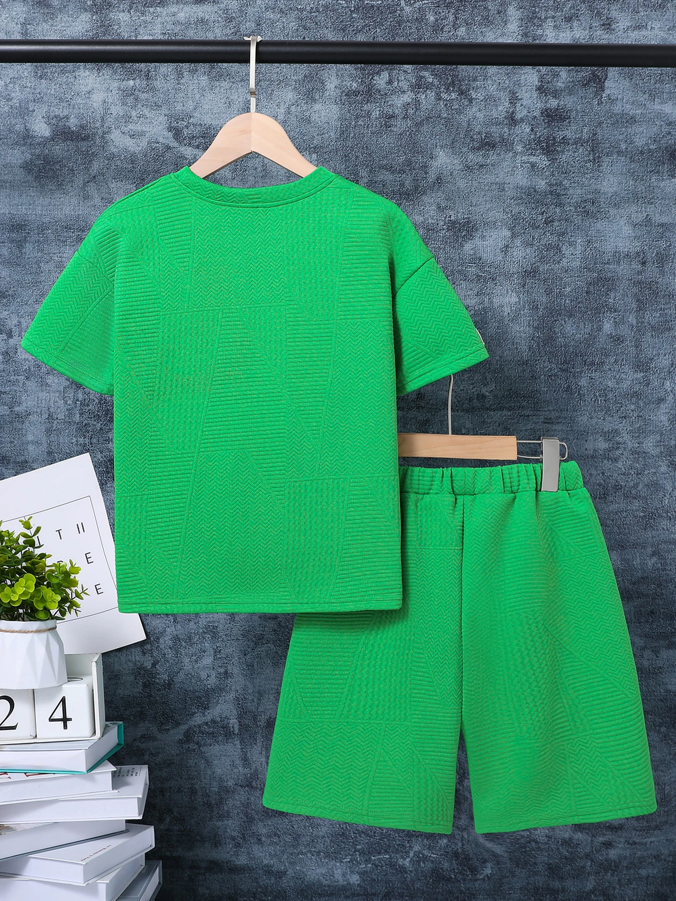 Dayong 3D digital printing leisure sports new products in boys' summer suits