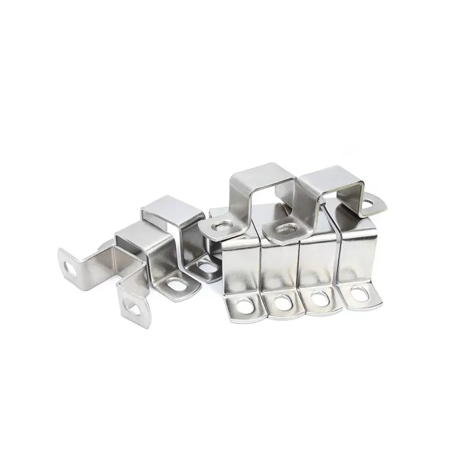Allecto Plus - 5-delige set Vierkante Buis Beugels van 90x90mm - 304 Rvs - U Vorm Allecto Plus - 5-delige set Vierkante Buis Beugels van 90x90mm - 304 Rvs - U Vorm