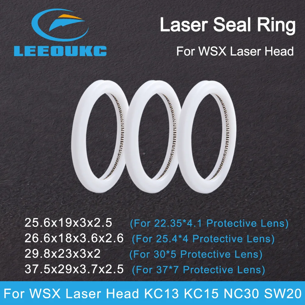 WSX Laser Seal Ring for 37*7mm & 30*5mm Protective Windows 37.5×29×3