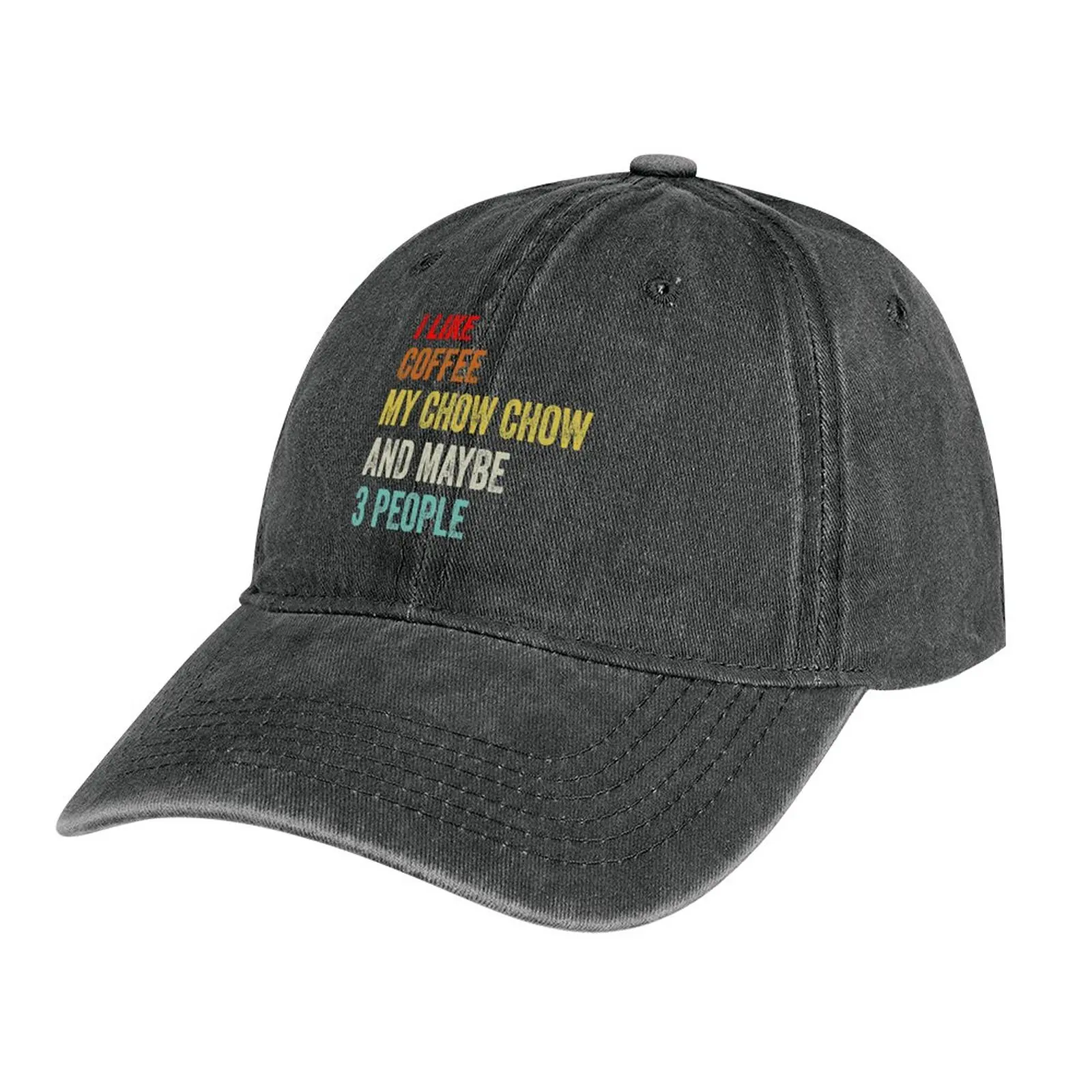 

I like coffee, my chow chow dog and maybe 3 people Cowboy Hat Sports Caps Dropshipping Caps Hat Male Women's