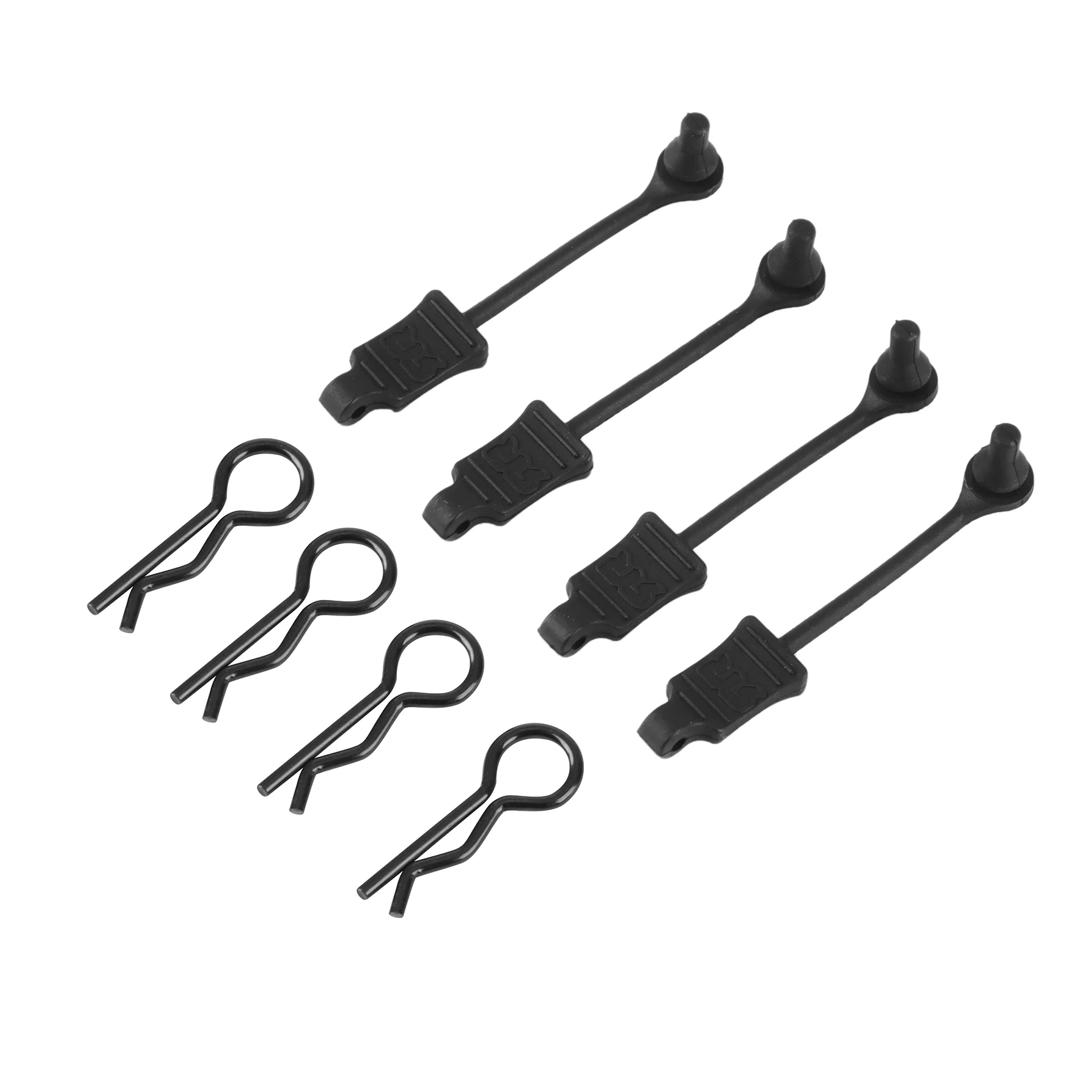 

4Pcs Rubber Body Clip Retainer Shell Fixed Buckle Lock AR390178 for 1/7 1/8 ARRMA Mojave Limitless Typhon Kraton RC Car