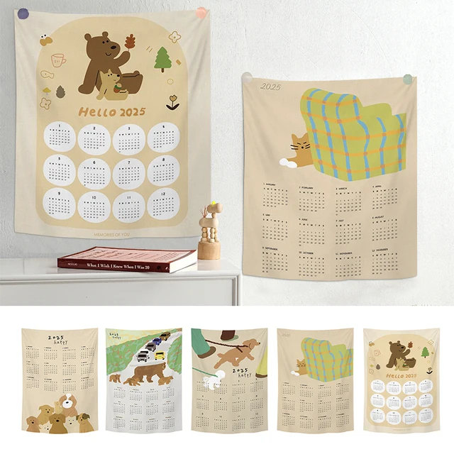 Tapisserie de pain de dessin animé INS, tissu mural suspendu, tapisserie de fond de gâteau d'anniversaire, Kawaii, décor de maison pour chambre d'enfants, esthétique 6